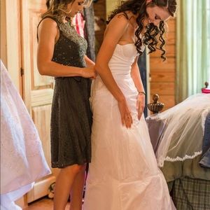 Worn Once - Beautiful Grey Dress